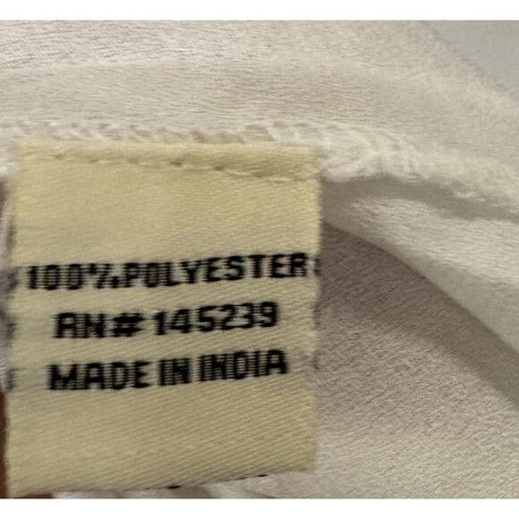 Sim & Sam Women's S Strappy V Neck Dress Snake Print Mini Ruffle White Blue - Picture 5 of 6